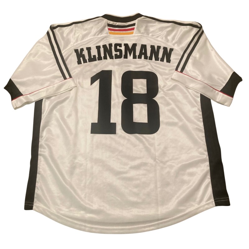 Klinsmann's Germany Match-Issued Shirt, WC 1998