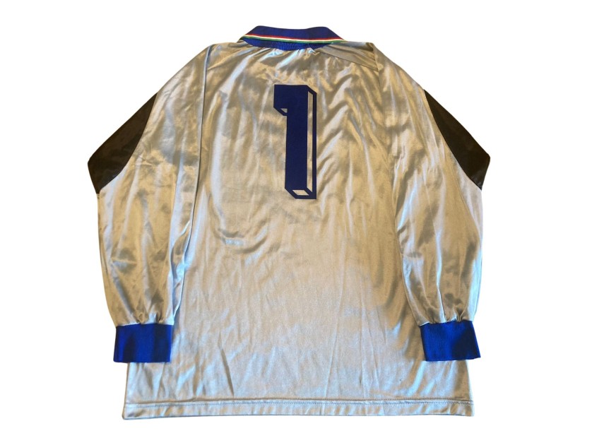 Zenga's Italy Match-Worn Shirt, WC 1990