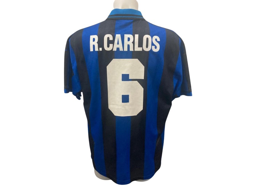 Roberto Carlos' Official Shirt, Inter 1995/96