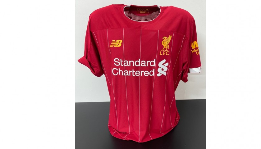 Mané's Official Liverpool Signed Shirt, 2019/20