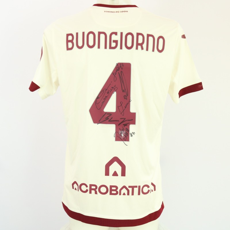 Buongiorno Official Torino Shirt, 2023/24 - Signed by the Players