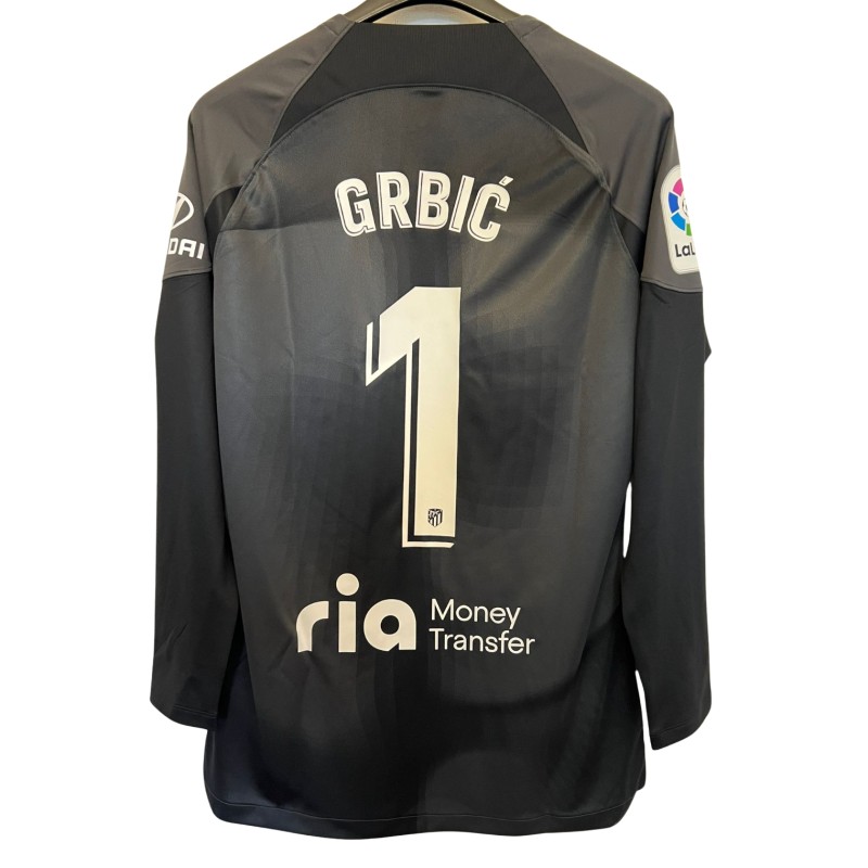 Grbic's Atletico Madrid Match Shirt, 2022/23