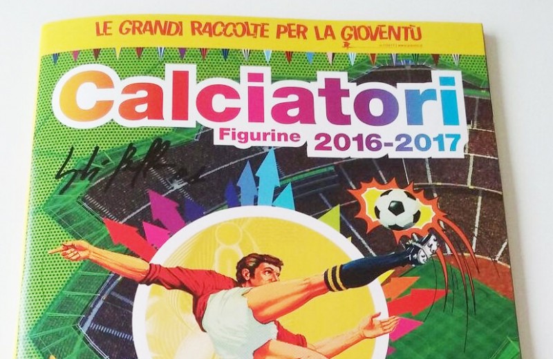 Sticker Album "Calciatori Panini" signed