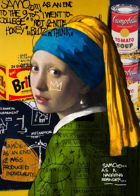 "Pop Girl vs Basquiat 2/10" by Piriongo