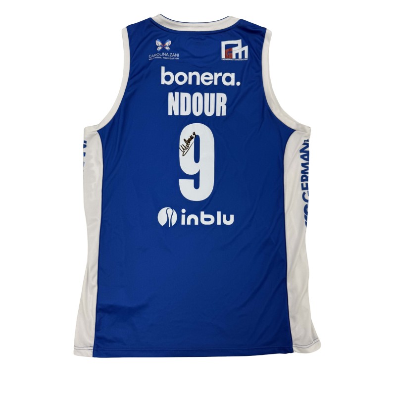 Ndour's Germani Brescia vs Trento Signed Unwashed Set, 2024