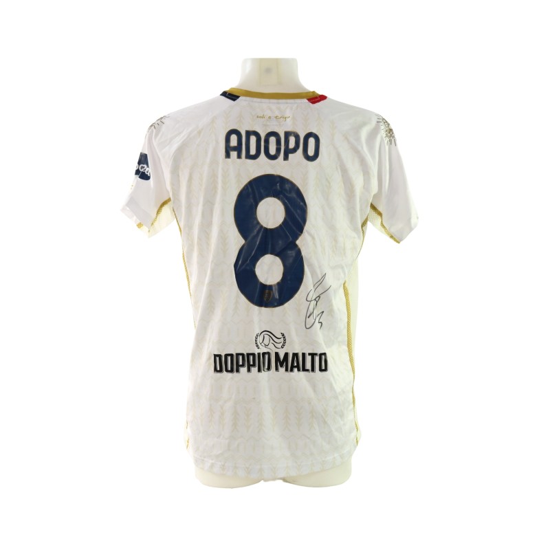 Adopo's Signed Unwashed Shirt, Milan vs Cagliari 2025