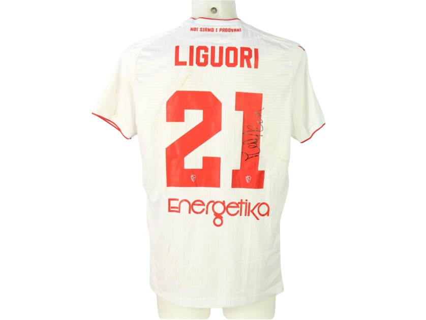 Liguori's Signed Unwashed Shirt, Padova vs Virtus Verona 2024