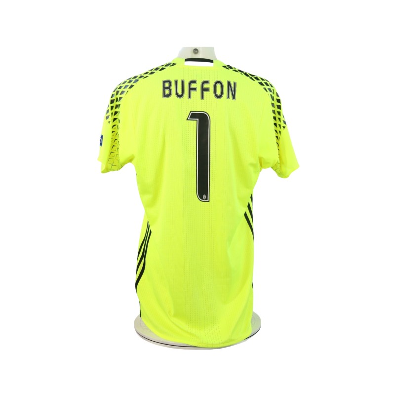 Buffon's Juventus Match-Issued Shirt, UCL 2016/17