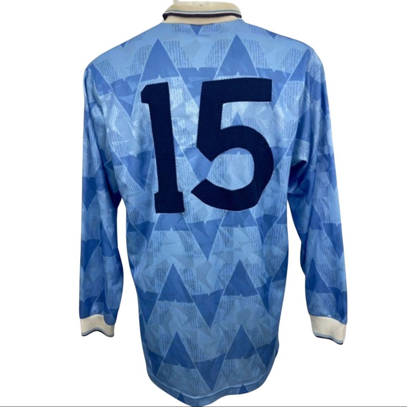 Bertoni's Italy Match-Worn Shirt, 1990/91