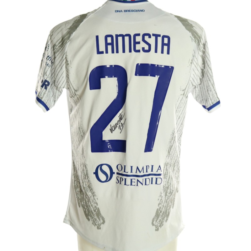 Lamesta's Signed Unwashed Shirt, Salernitana vs Union Brescia 2026