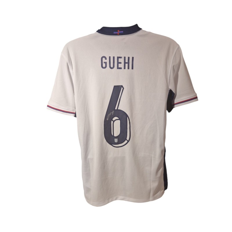 Maglia replica firmata di Marc Guehi per l'Inghilterra 2023/24