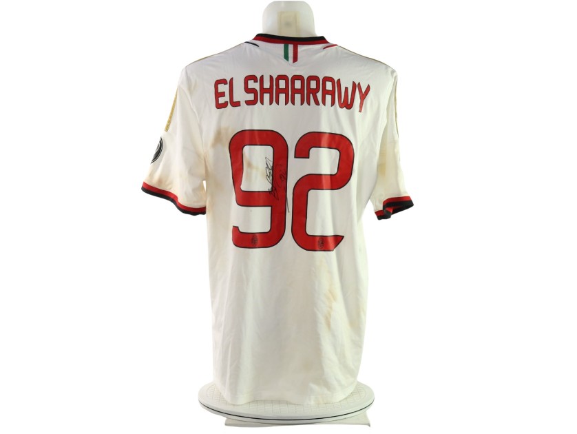El Shaarawy's Milan Signed Match-Worn Shirt, 2013/14