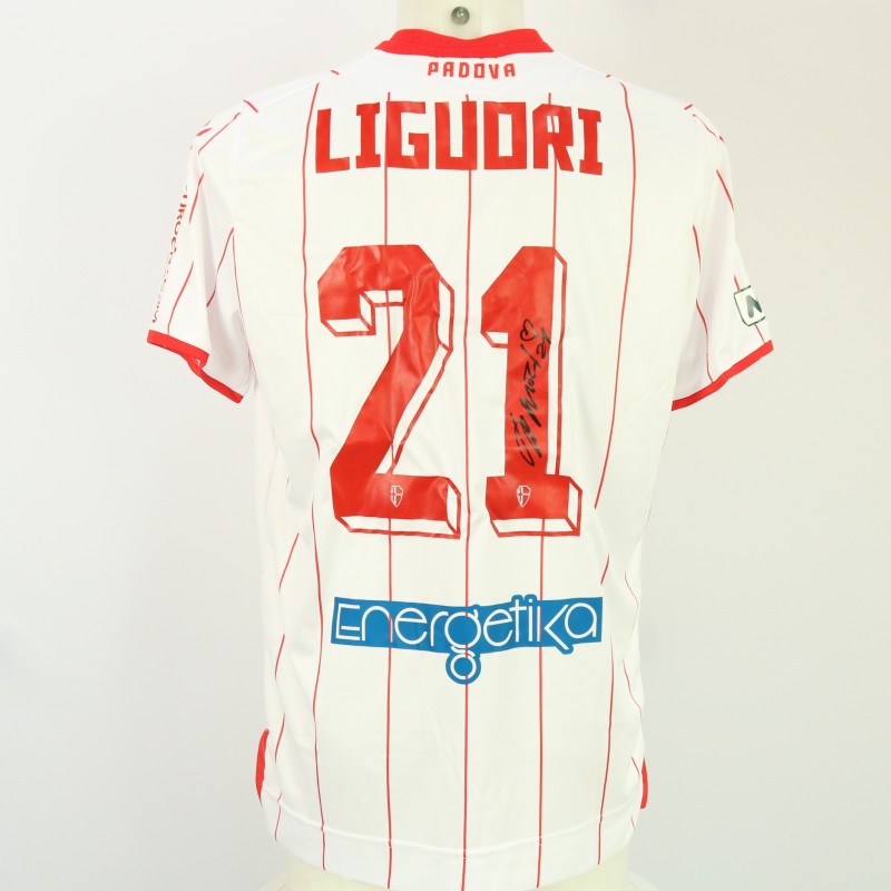 Liguori's Unwashed Signed Shirt, Padova vs Vicenza 2024 