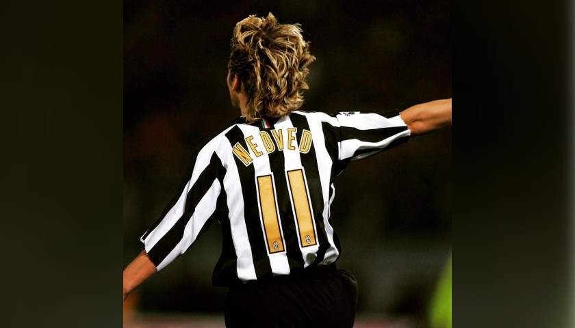 Nedved's Worn Shirt, Juventus-Chievo 2005