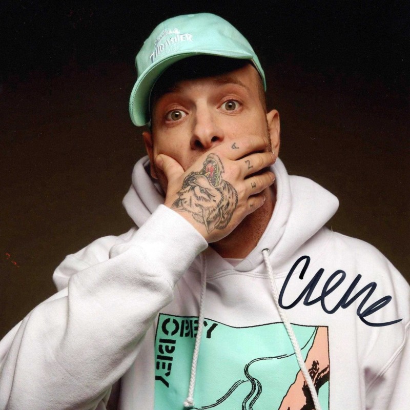 Photograph signed by Clementino