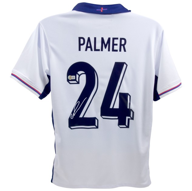 Cole Palmer's England Signed Replica Shirt