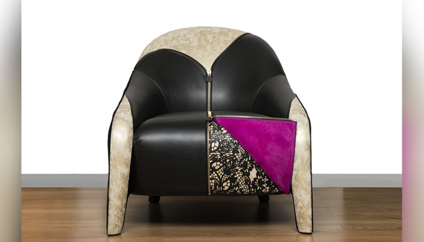 Audrey Armchair Personalized by Foglizzo and Chris Bangle