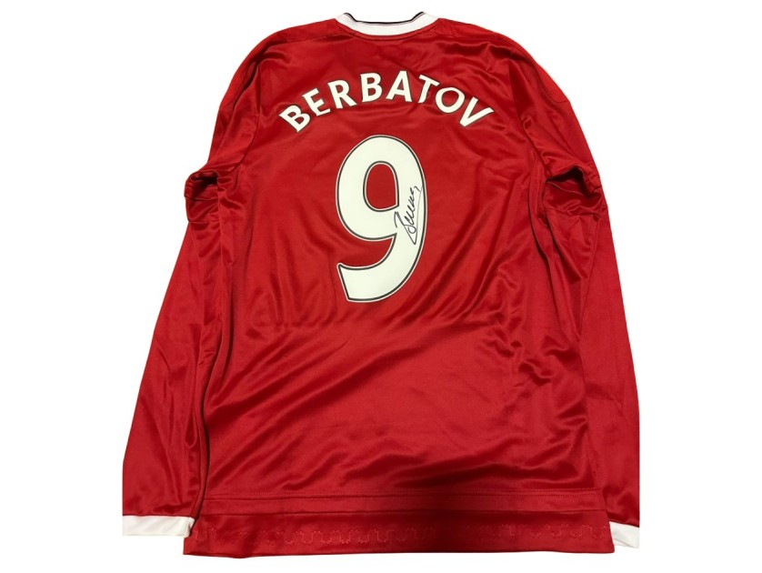 Berbatov's Manchester United Signed Official Shirt, 2015/16