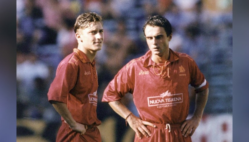 Giannini's Roma Match Shirt, 1994/95