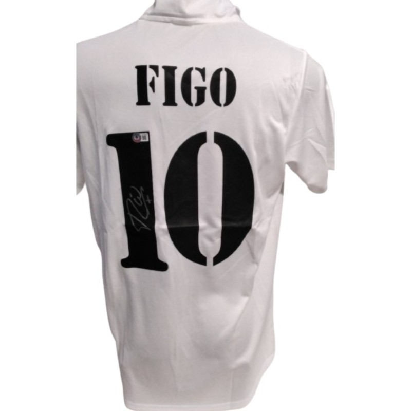 Figo Replica Real Madrid Signed Shirt, 2002/03 