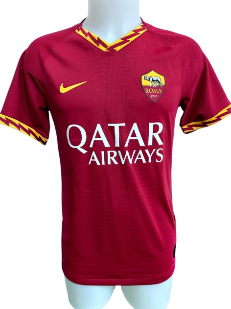 Zaniolo's Roma Signed Official Shirt, 2019/20