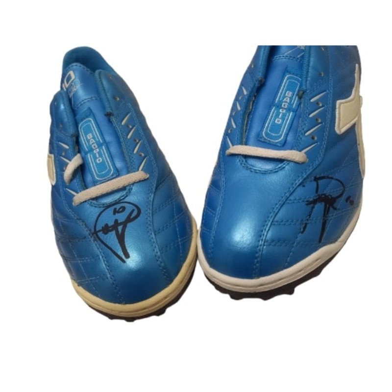 Roberto Baggio's Signed Limited Edition Official Shoes