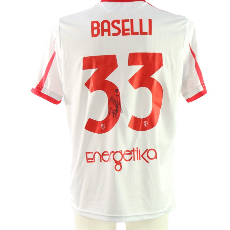 Baselli's Signed Unwashed Shirt, Reggiana vs Padova 2025