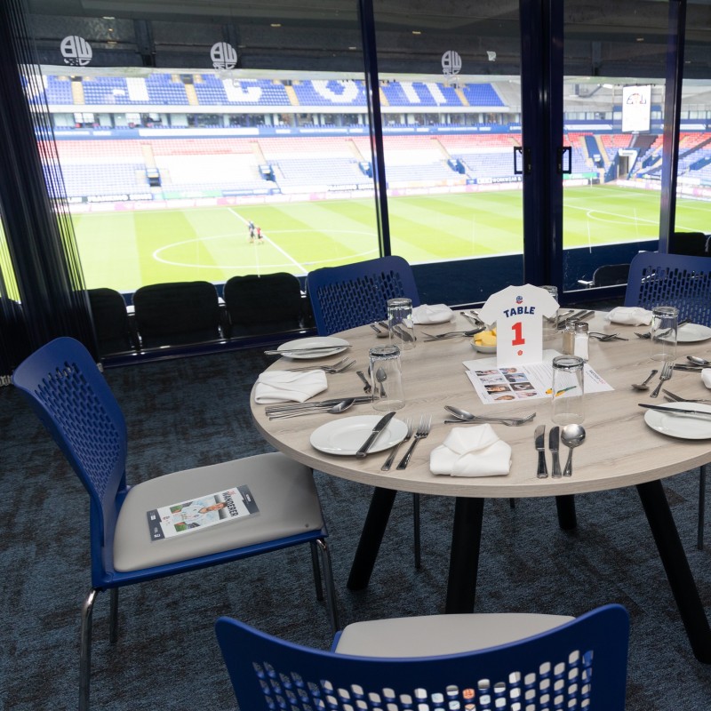 Bolton Wanderers Vs Huddersfield For Two In The 1877 Suite 14th September 2024