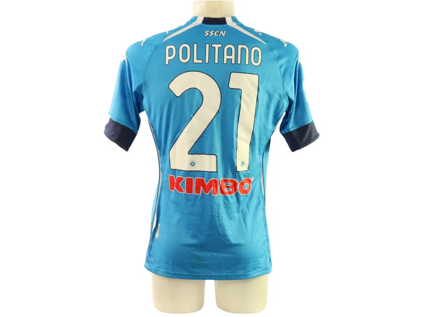 Politano's Napoli Match-Worn Shirt, 2020/21