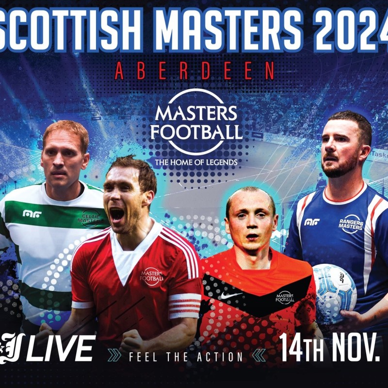 Due biglietti con vista al bar per il Masters Football ad Aberdeen