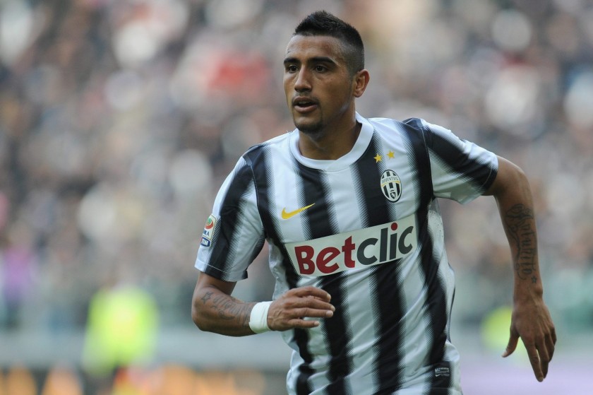 Vidal's Juventus Match Shirt, 2011/12