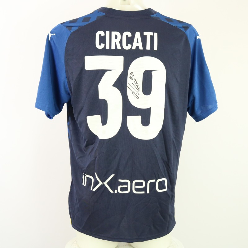 Circati's Unwashed Signed Shirt, Südtirol vs Parma 2024