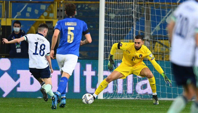 Donnarumma's Match Shirt, Italy-Northern Ireland 2021