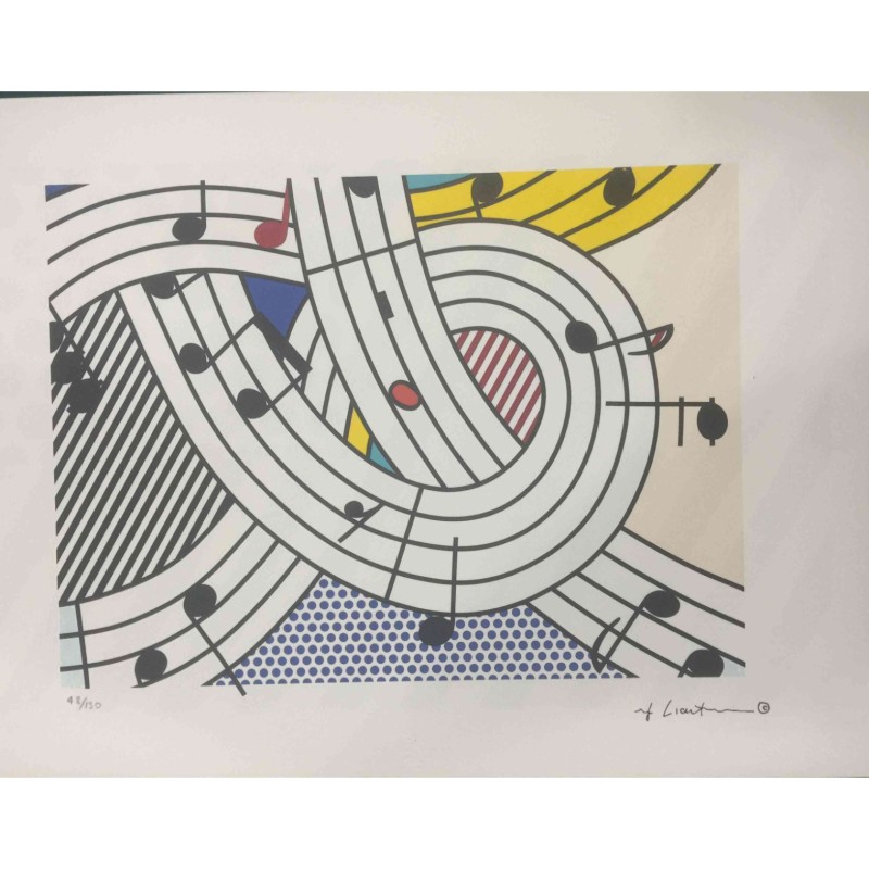 Offset lithography by Roy Lichtenstein (after)