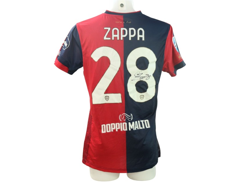 Maglia Zappa Unwashed, Juventus vs Cagliari 2024 - Autografata