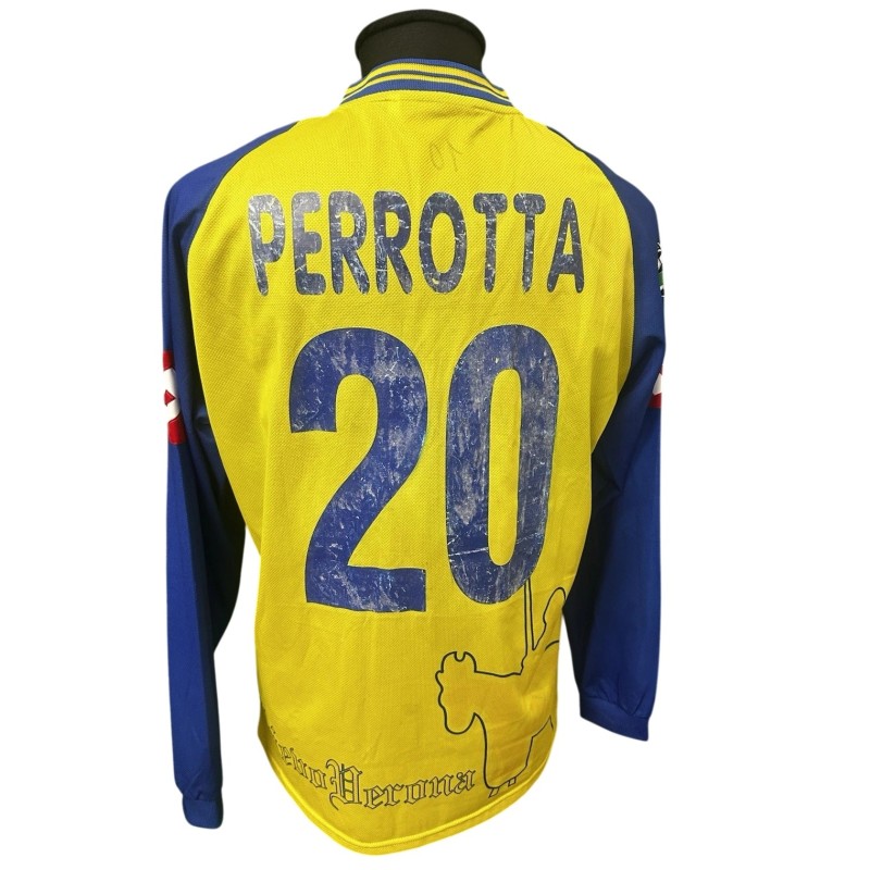 Perrotta's Match-Worn Shirt, Chievo Verona vs Juventus 2003