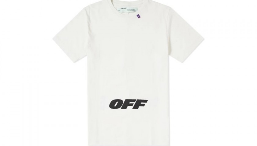 T shirt off hot sale white donna