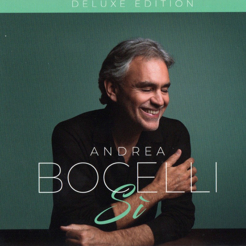 "Sì" Album Signed by Andrea Bocelli 