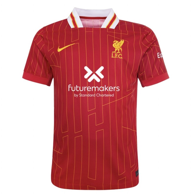 Arne Slot Collezione 'Futuremakers x Liverpool FC' - Maglia indossata in panchina durante la partita