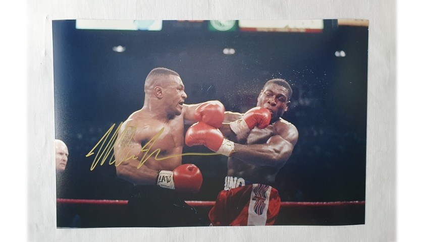 Photograph Signed by Mike Tyson