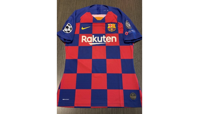 2019-20 Barcelona Home Shirt #10 MESSI (New) S Vapor Match