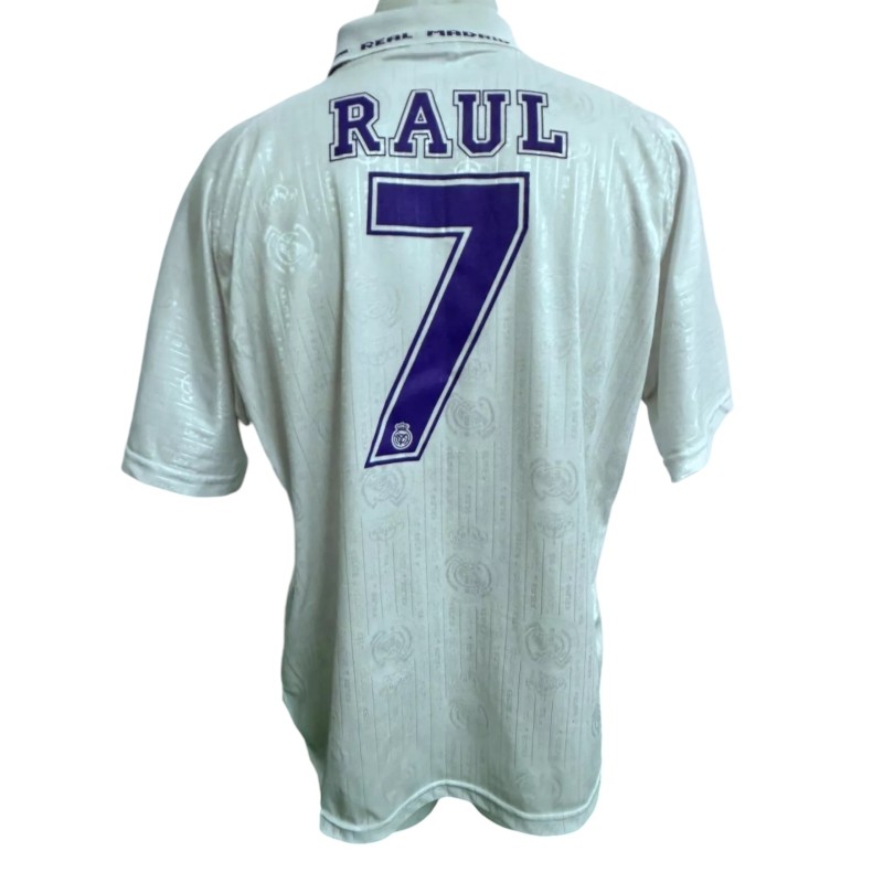 Maglia Raul Rleal Madrid, preparata 1996/97