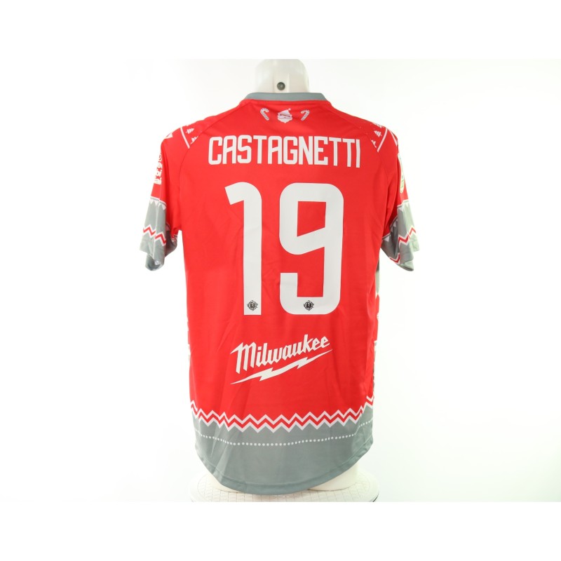 Castagnetti's Cremonese vs Sampdoria Unwashed Shirt, 2024 - Special Christmas Edition