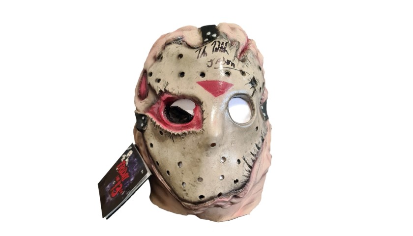 "Friday the 13th" - Mask Signed by Jason Voorhees 