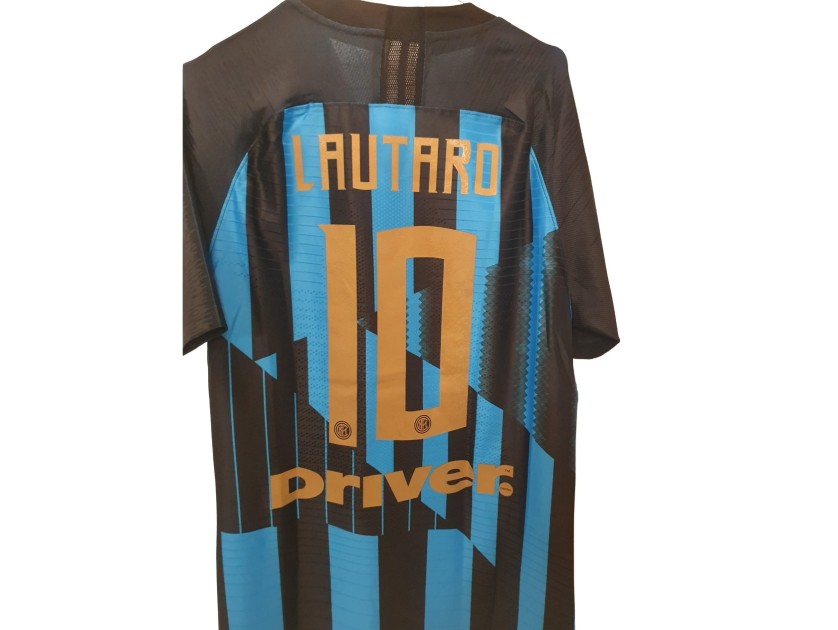 Lautaro's Official "Inter x Nike 20th Anniversary" Shirt, 2018/19