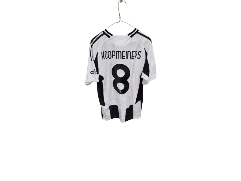 Koopmeiners' Juventus Issued Shirt, UCL 2024/25