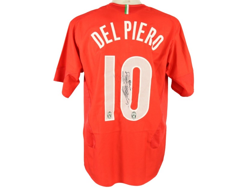 Del Piero Official Juventus Signed Shirt, 2005/06