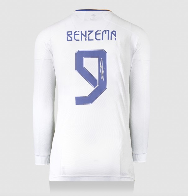 Karim Benzema's Real Madrid Signed Shirt - 2021/22