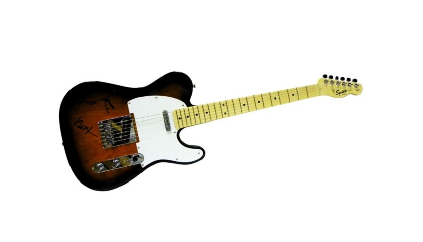 Nirvana Guitar with Digital Signatures