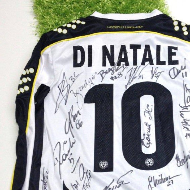Udinese match issued shirt, Di Natale, Serie A 2013/2014 - signed